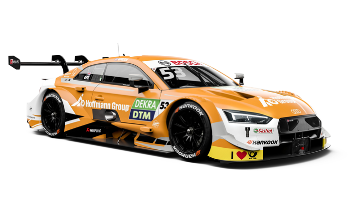 Audi RS5 DTM, 2019, Jamie Green, Audi Sport Team Rosberg, racing bil, tuning RS5, DTM, sportbilar, Audi