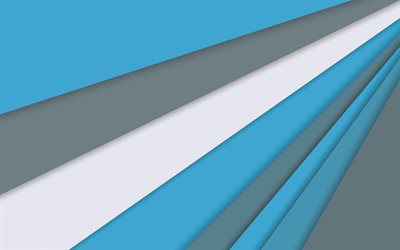 blue-material-design, blaue strahlen, lollipop, linien, geometrische formen, geometrie, creative, streifen, abstrakt-strahlen, blaue hintergr&#252;nde, abstrakte kunst