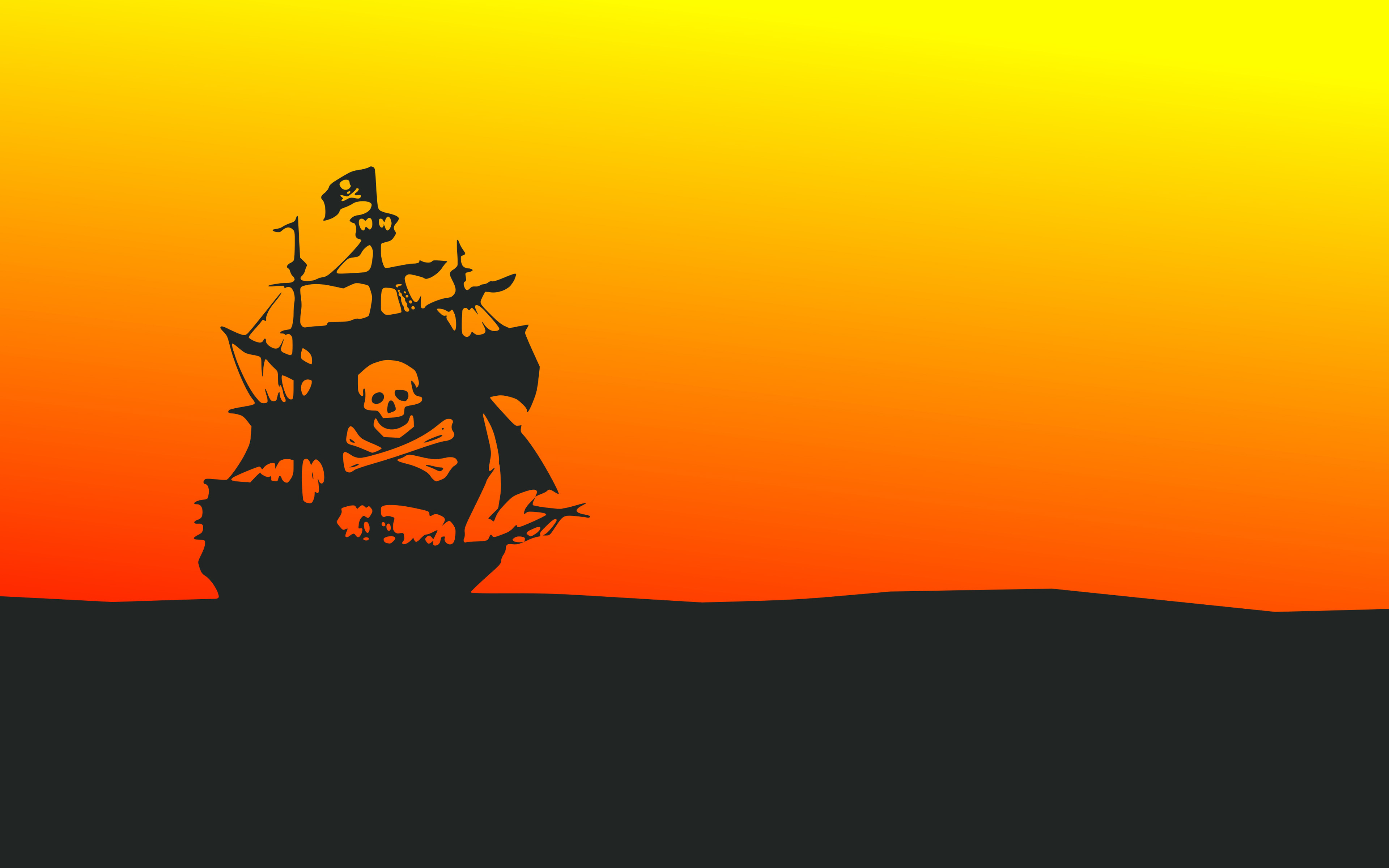 Пиратский фон