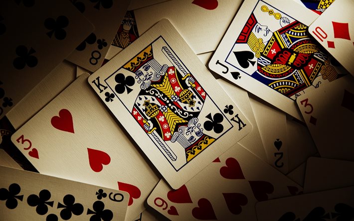 king of clubs, poker, spielkarten, poker-konzepte, kasino, konzepte, hintergrund mit spielkarten, poker-hintergrund