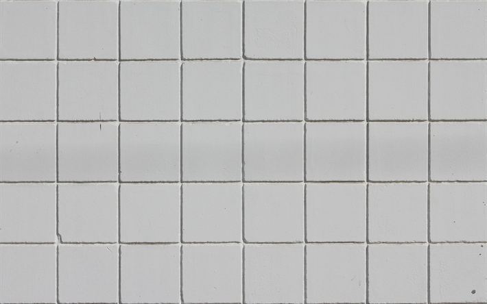 beton-mosaik-textur, konkreten hintergrund, beton quadrate textur, texturen grau