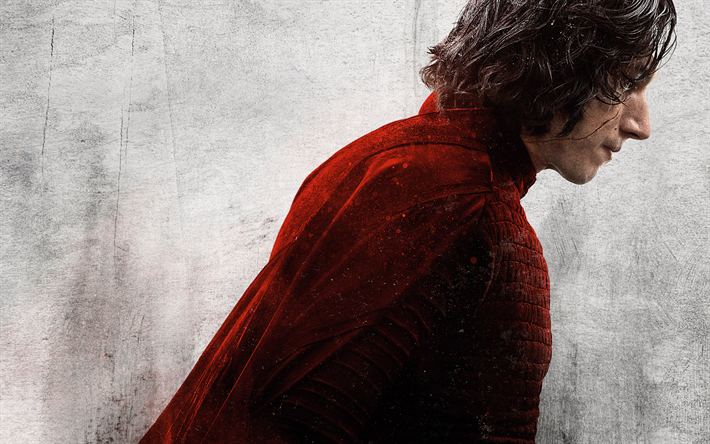Star Wars, The Last Jedi, 2019, poster, promotional materials, Star Wars characters, Kylo Ren, Adam Driver