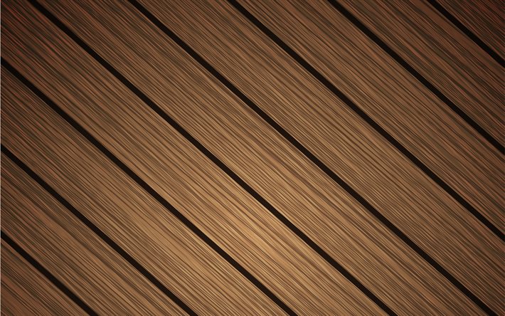 wooden diagonal texture, 4k, vector textures, brown wooden background, wooden backgrounds, wood textures, macro, brown backgrounds, diagonal wooden pattern