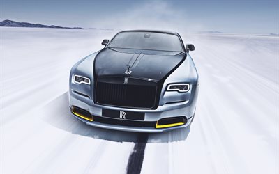 4k, Rolls-Royce Wraith, afina&#231;&#227;o, 2021 carros, uk-spec, carros de luxo, 2021 Rolls-Royce Wraith, Rolls-Royce