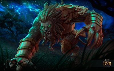 Leo The Lion, MOBA, 2018 games, Heroes Of Newerth