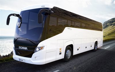 Scania Touring, 2017, bus Touristique, de nouveaux autobus, transport de passagers