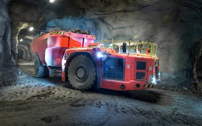 Sandvik TH663i, 2017, 特殊機器, 地下トラック, tipperトラック