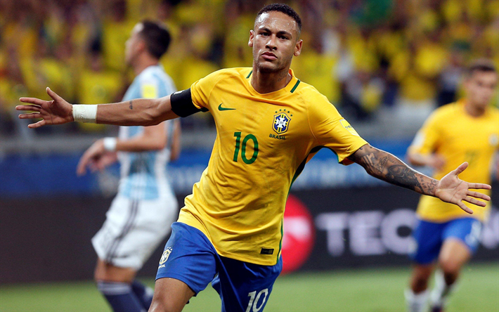 Neymar JR, meta, Sele&#231;&#227;o Brasileira, alegria, futebol, jogadores de futebol, Neymar