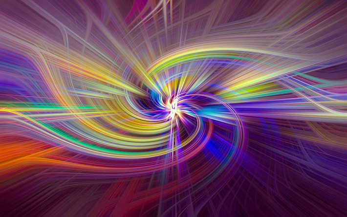 bright lines, geometric backgrounds, whirlwind, abstraction