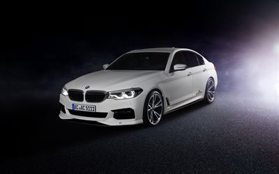 BMW ACS5, 4k, BMW 5-Serisi, G30, 2017 arabalar, AC Schnitzer, ayarlama, Alman otomobil, BMW