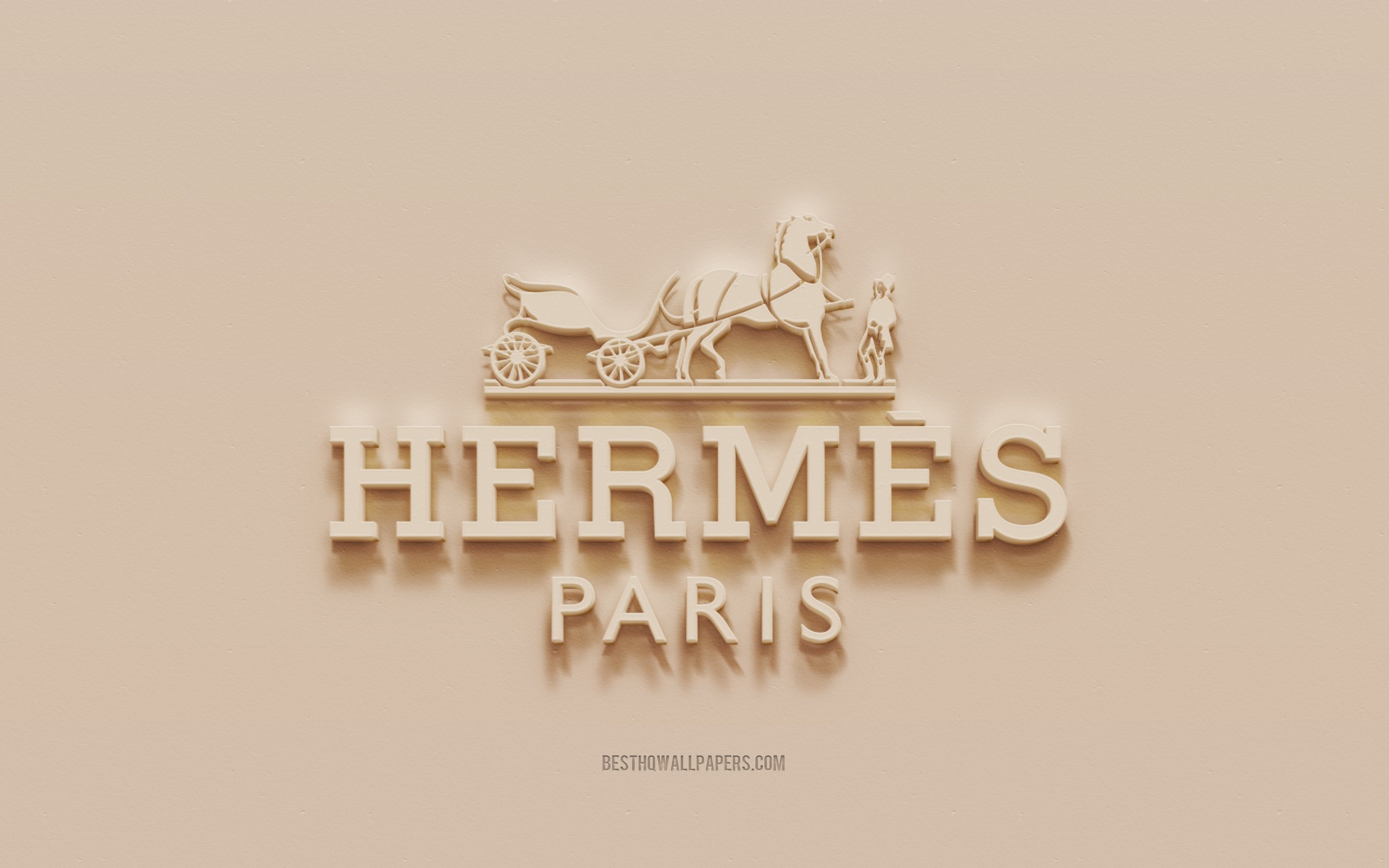 Hermes Logo Wallpaper
