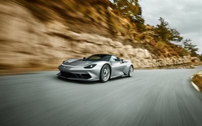Pininfarina Battista, 4k, motion blur, auto 2020, hypercar, Pininfarina Battista 2020, supercar, Pininfarina