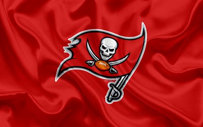 Tampa Bay Buccaneers, American football, logo, emblem, NFL, National Football League, Tampa, Florida, USA, National Football Conference