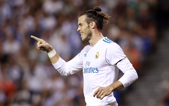 Gareth Bale, Real Madrid, fotboll, fotbollsspelare, La Liga, fotboll stj&#228;rnor, galacticos