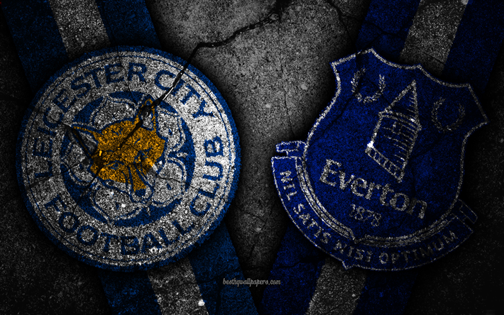 レスター市vs Everton, 丸8, プレミアリーグ, イギリス, サッカー, レスター市にFC, Everton FC, 英語サッカークラブ