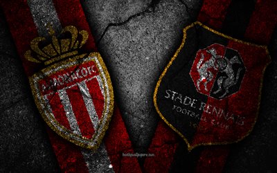 9 Monaco vs Rennes, Yuvarlak, 1 İzle, Fransa, futbol, Monaco FC, FC, Fransız Futbol Kul&#252;b&#252; Rennes