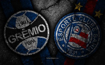Gremio vs Bahia, Omg&#229;ng 28, Serie A, Brasilien, fotboll, Gremio FC, Bahia FC, brasiliansk fotboll club