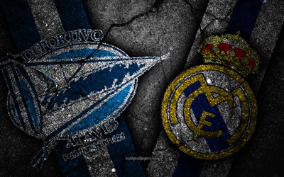Deportivo Alaves vs Real Madrid, s&#233;rie 8, LaLiga, l&#39;Espagne, le football, le Deportivo Alaves FC, Real Madrid, FC, football, club de football espagnol