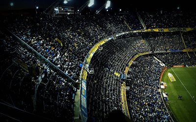 Bombonera, Boca Juniors Stadium, football arena, soccer, Boca Juniors FC, Argentina