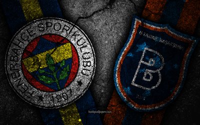 Fenerbahce vs Basaksehir, en la Ronda 8, Super Lig, Turqu&#237;a, el f&#250;tbol, el Fenerbah&#231;e FC, Basaksehir FC, f&#250;tbol, club de f&#250;tbol turco
