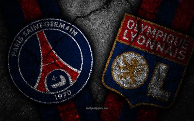PSG vs Olympique Lione, Rotondo 9, Ligue 1, Francia, calcio, PSG FC, Olympique Lione FC, club di calcio francese
