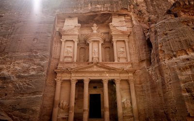 Petra, ancient city, Sik Canyon, Jordan, tourism, travel, interesting places, attractions