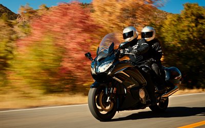 Yamaha FJR1300ES, bikers, 2018 bikes, road, touring motorcycles, Yamaha