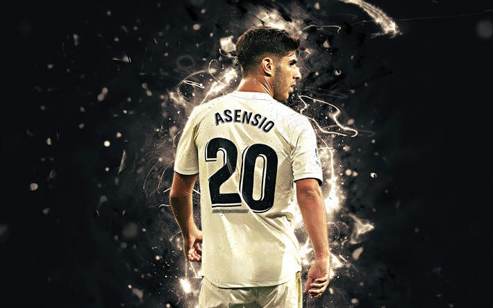 Asensio, keskikentt&#228;pelaaja, takaisin n&#228;kym&#228;, Galacticos, Real Madrid FC, espanjalaiset jalkapalloilijat, Liiga, Marco Asensio, jalkapallo