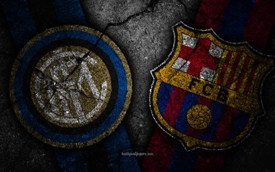 inter milan vs barcelona, champions-league, gruppenphase, runde 4, kreative, inter mailand, fc, fc barcelona, black stone