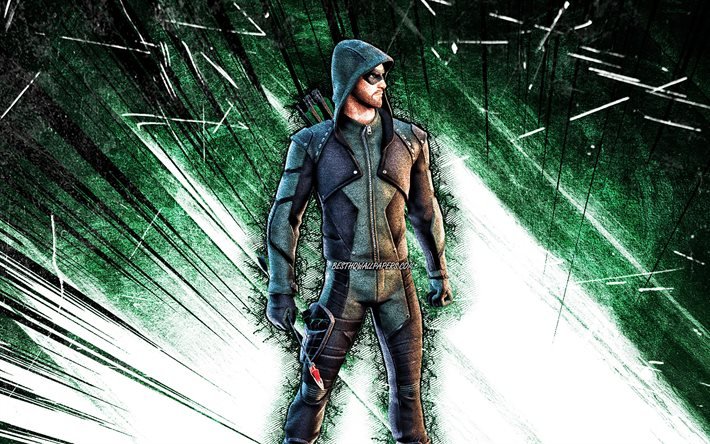 Green Arrow series 4K wallpaper download