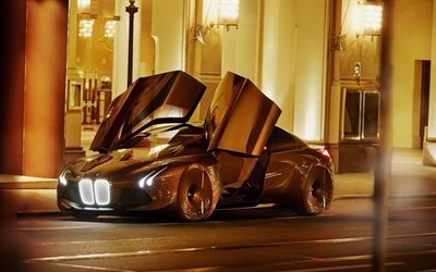 BMW VISION NEXT 100, 2016, bronze BMW, concepts BMW