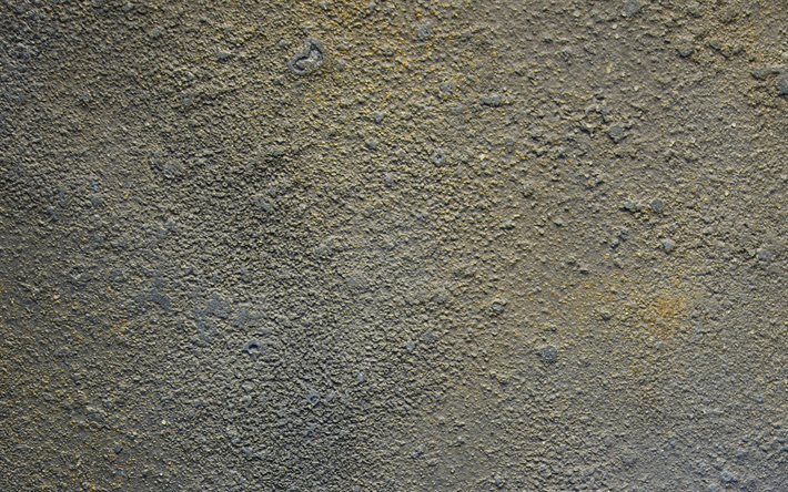 灰色の壁の背景, 4k, 灰色のしっくい, 石のテクスチャ, グランジ背景, 石の壁, 灰色の背景, グレイストーン