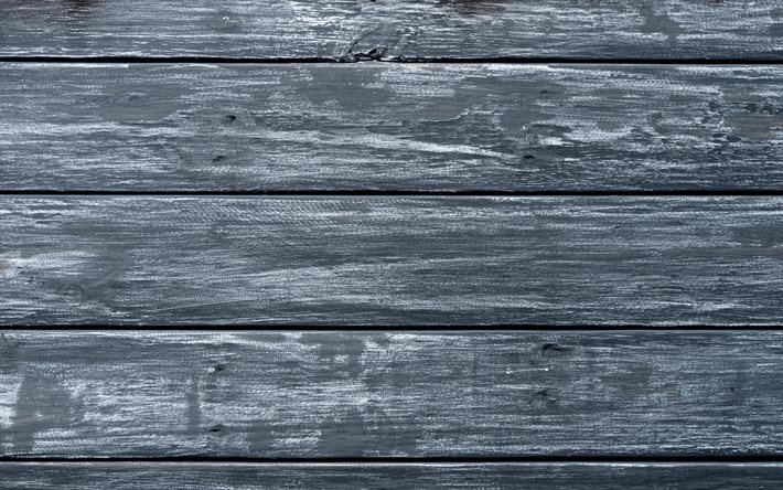pranchas de madeira cinza, 4k, pranchas de madeira horizontais, textura de madeira cinza, pranchas de madeira, texturas de madeira, fundos de madeira, fundos cinza