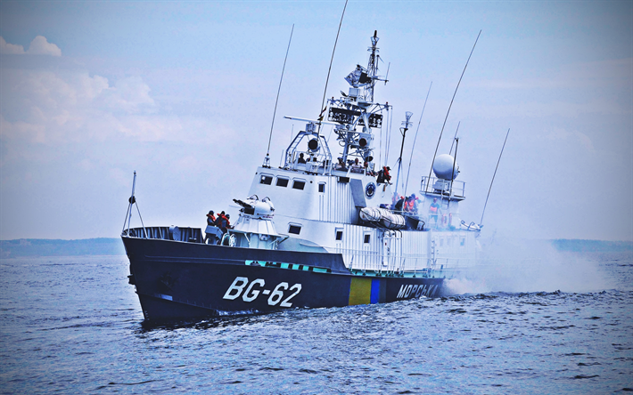 Podillya, BG-62, meri, partiovene, Ukrainan laivasto, BG62, rannikkoturvallisuus, taistelulaivat, HDR