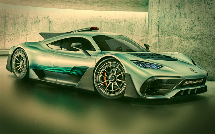 Mercedes-AMG Project One, hypercars, 2017 cars, supercars, R50, german cars, Mercedes