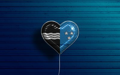 I Love Aargau, 4k, realistic balloons, blue wooden background, Day of Aargau, swiss cantons, flag of Aargau, Switzerland, balloon with flag, Cantons of Switzerland, Aargau flag, Aargau