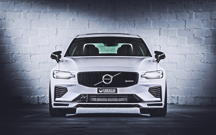 Heico Sportiv Volvo S60, 4k, vue de face, 2022 voitures, tuning, 2022 Volvo S60, Volvo