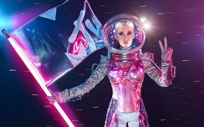 Katy Perry, photoshoot, ursprungliga kosmonauten kostym, MTV Video Music Awards, neon stick, portr&#228;tt, Katheryn Elizabeth Hudson