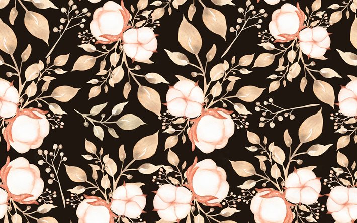 floral retro-textur, retro fr&#252;hling, hintergrund, retro textur mit rosa blumen, blume, knospen, die textur, retro blumen hintergrund