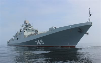 Ruso fragata Almirante Grigorovich, buque de guerra ruso, la Armada rusa del Mar Negro, Sebastopol, el proyecto 11356, Rusia