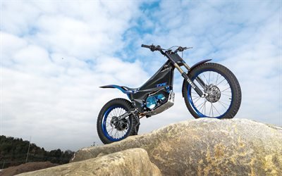 Yamaha TY-E Electric Trial, 4k, 2018 bikes, electric bikes, Yamaha