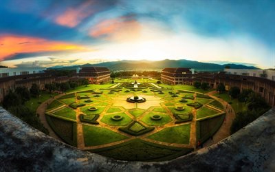 Ma Fa Luang University, Jardin Botanique, Chiang Rai, Tha&#239;lande, Asie
