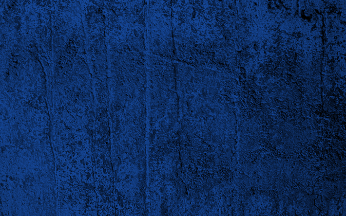 sininen sein&#228; rakenne, sininen kivi tausta, vanha sein&#228;, blue grunge tekstuuri, kivi rakenne