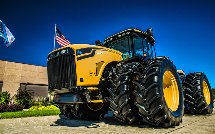 GATO 3630, 4k, arar el campo, 2019 tractores, maquinaria agr&#237;cola, HDR, Caterpillar de la Serie 3000, Tractor, la agricultura, la Oruga