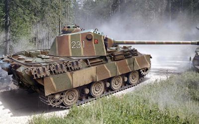 Panther II, carro armato tedesco, World of Tanks, Germania, carri armati, giochi popolari