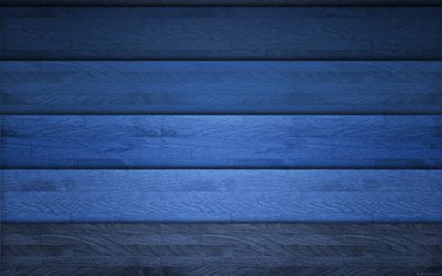 blue wooden boards, macro, blue wooden texture, wooden backgrounds, wooden textures, horizontal wooden planks, blue background