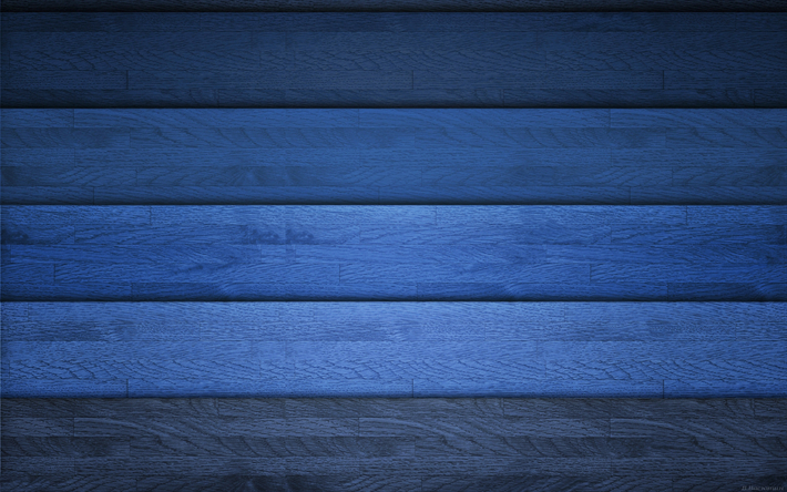 sininen puinen levyt, makro, sininen puinen rakenne, puinen taustat, puinen tekstuurit, vaaka-puinen lankkuja, sininen tausta