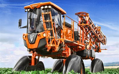 Jacto Uniport 2530, 4k, Self-propelled sprayer, 2022 sprayers, agricultural machinery, agricultural concepts, Jacto