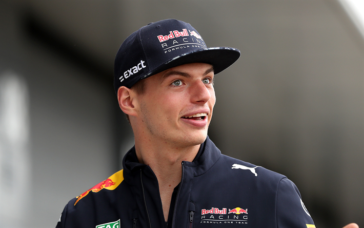 Max Verstappen, Hollantilainen kilpa-ajaja, Formula 1, F1, muotokuva, valokuva ampua, Red Bull Racing