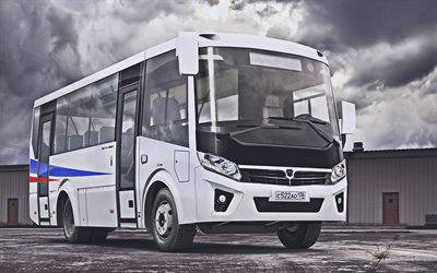 PAZ 320405-04, 4k, russo autobus, 2020 autobus, PAZ Vettore Successivo, il trasporto passeggeri, 2020 PAZ 320405-04, HDR, PAZ